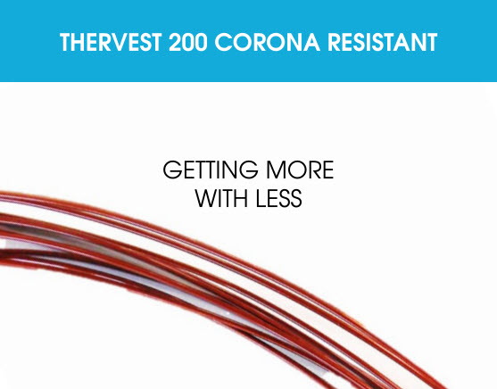 Corona resistant magnet wire Thervest 200