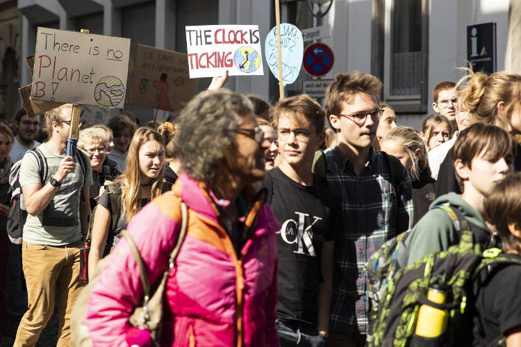 Strike for climate change