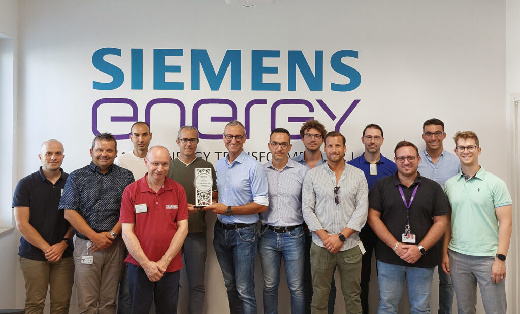 De Angeli Prodotti premia Siemens Energy Trento